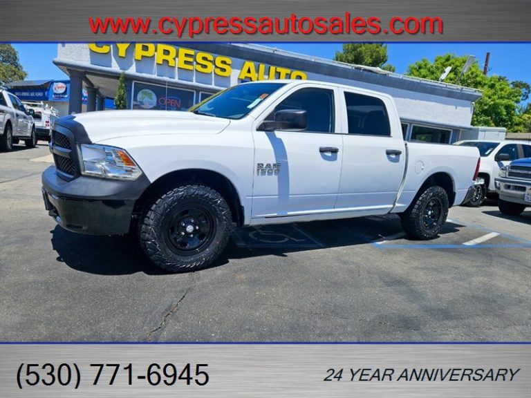 2016 RAM 1500 TRADESMAN CREW CAB 4X4 LOW MILES - Cypress Auto Center